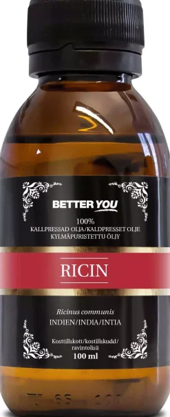 Better YouEKO Kallpressad Ricinolja 100 ml