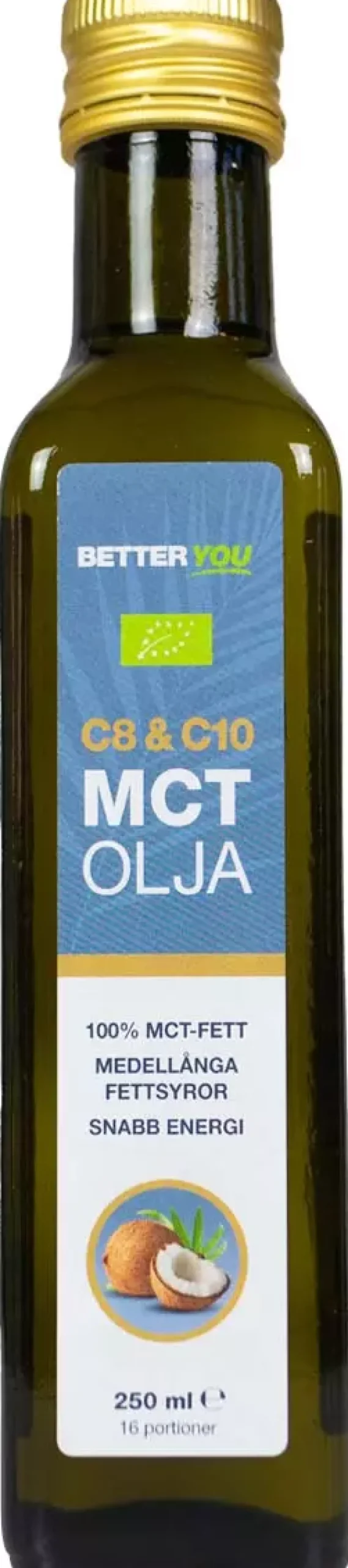 Better You Ekologisk MCT Olja 250 ml