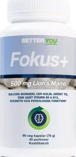 Better You Fokus Plus 90 stk