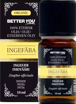 Better You Ingefärsolja EKO Eterisk 10 ml