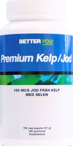 Better You Premium Kelp/Jod 160 stk
