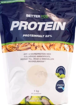 Better You Ärt och havreprotein Päron Kokos 1000 g