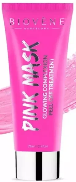 BiovèneStar Collection Pink Mask Glowing Complexion Peel-Off Treatment 75 ml