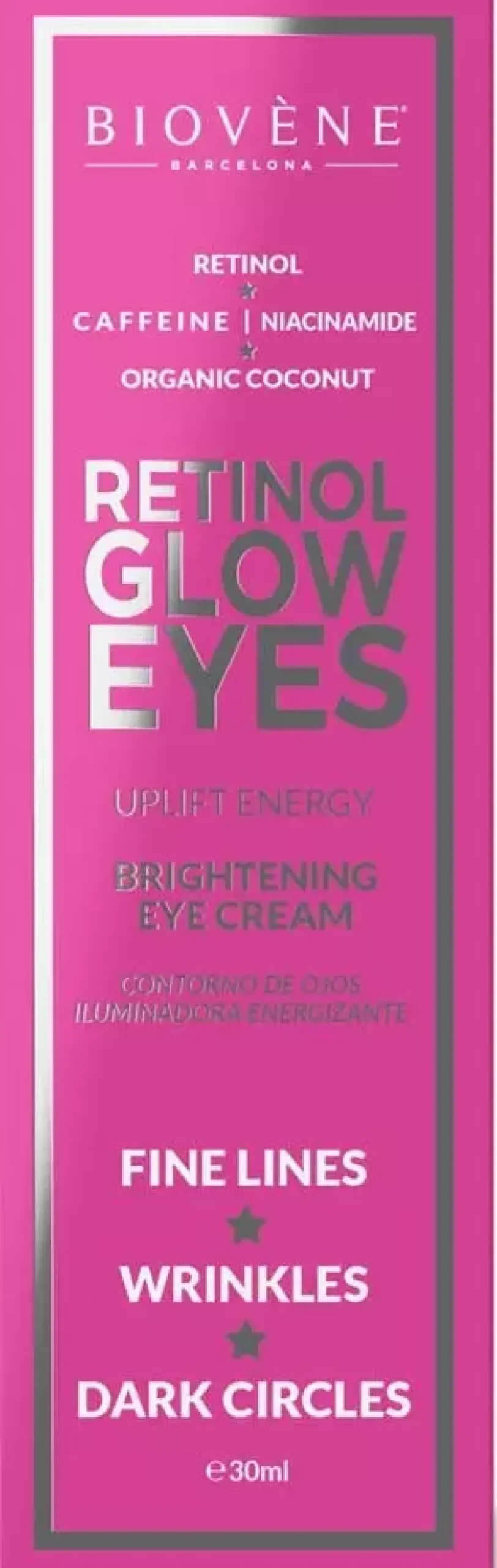 BiovèneStar Collection Retinol Glow Eyes Uplift Energy Brightening Eye Cream 30 ml