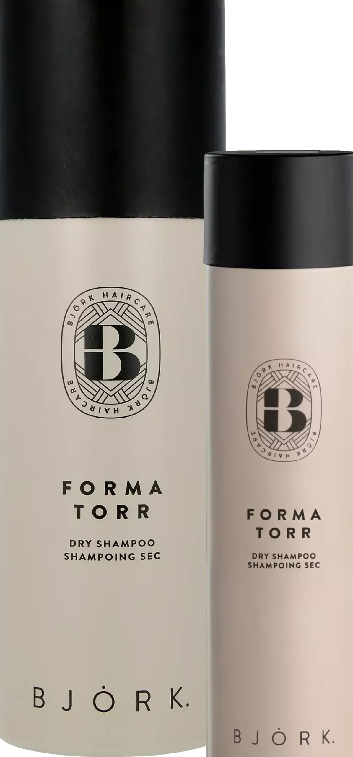 BjörkFORMA TORR Dry Shampoo 200 ml & 75 ml