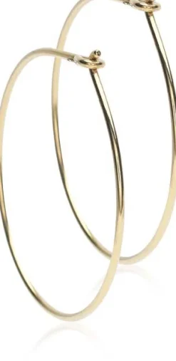 BlomdahlGolden Titanium Ear Ring 25 mm