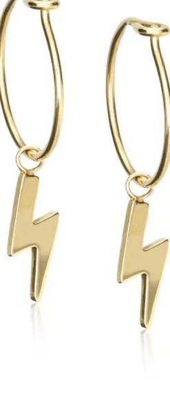 Blomdahl GT Ear Ring 14 mm, Pendant Flash 11 mm