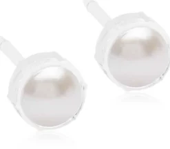 BlomdahlMedical Plastic Bezel Pearl 6 mm White