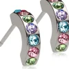 BlomdahlNatural Titanium Brilliance Curved 10 mm Light fantasy