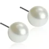 BlomdahlNatural Titanium White Pearl Vit 4 mm