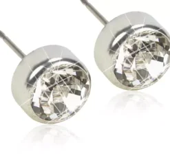 BlomdahlSilver Titanium Crystal Bezel 4mm 4 mm