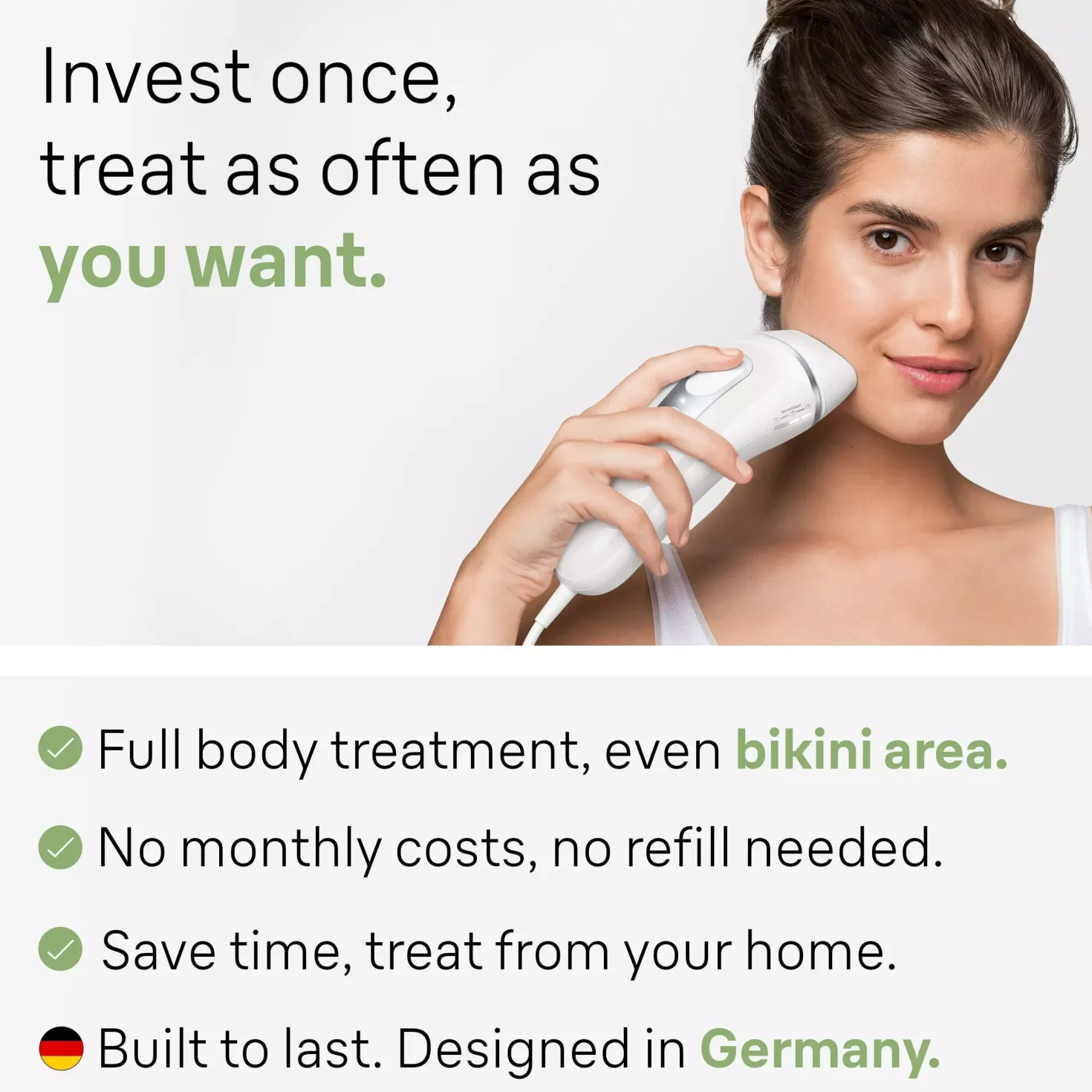 Braun IPL Silk·expert Pro 3 At Home Hair Removal With Pouch Venus Razor 2 Heads PL3122