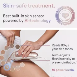 Braun IPL Skin i·expert At Home Hair Removal Free App Pouch Venus Razor 2 Heads PL7147