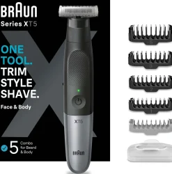 Braun Series X Beard Trimmer & Body Shaver For Face & Body