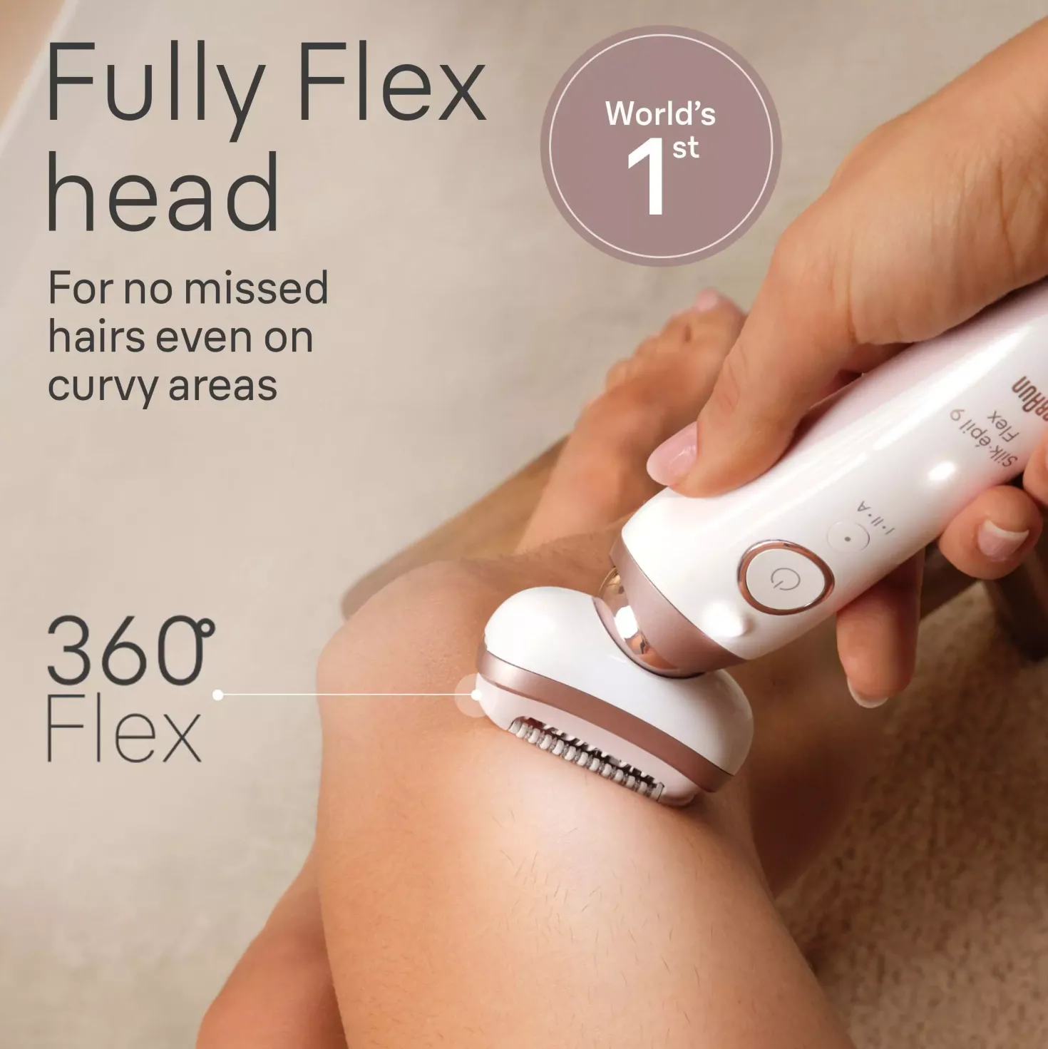 Braun Silk-épil 9 Flex Epilator For Easy Hair Removal 9-030 3D