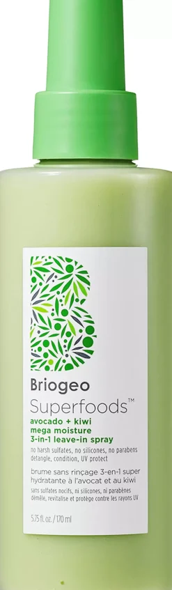 BriogeoSuperfoods™ Avocado + Kiwi Mega Moisture 3-in-1 Leave-In Spray 170 ml