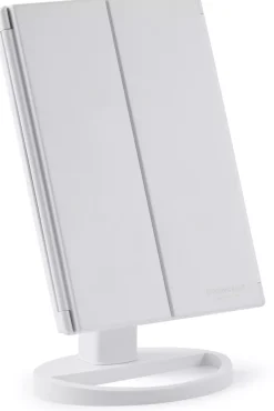 Browgame Cosmetics Tri Folded Lighted Makeup Mirror