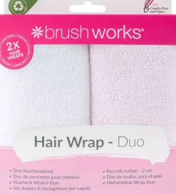 Brushworks Hair Wrap Duo