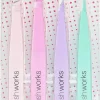 Brushworks HD Combination Tweezer Set Pastels