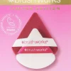 Brushworks Limited Edition Triangular Powder Puff Duo