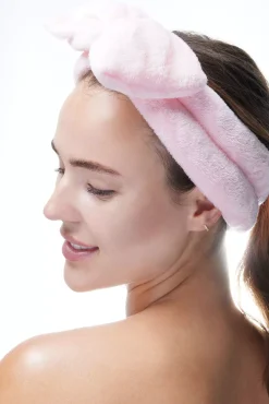 Brushworks Makeup Headband Pink