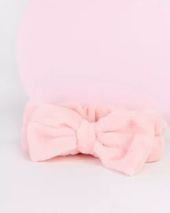 Brushworks Makeup Headband Pink