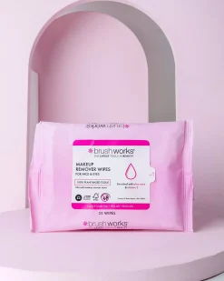 Brushworks Makeup Remover Wipes 25 Sheets