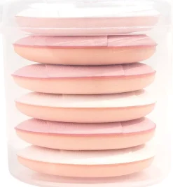 Brushworks Mini Pillow Puffs 6-pack