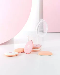 Brushworks Mini Pillow Puffs 6-pack