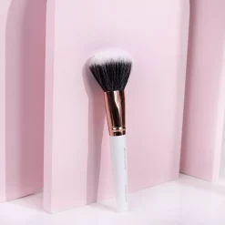 Brushworks Powder Brush - Pink & Gold