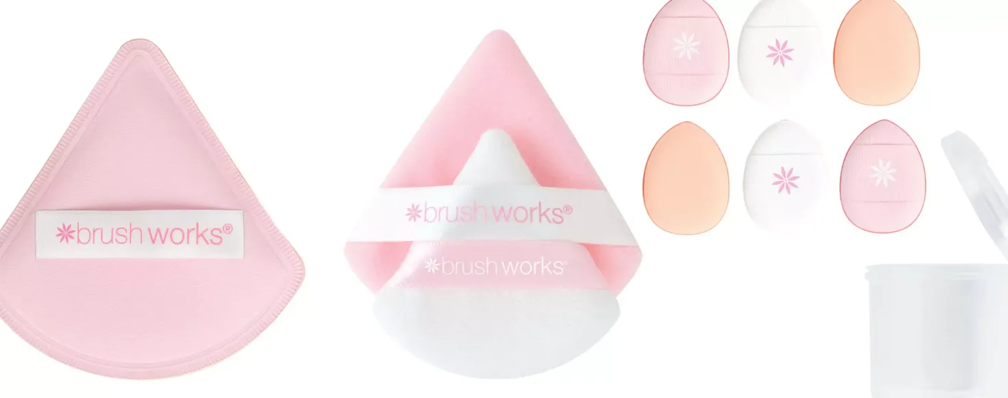 Brushworks Puff It Pretty Set