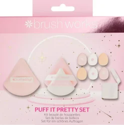 Brushworks Puff It Pretty Set