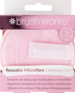 Brushworks Reusable Microfibre Cleansing Pads 7 pcs