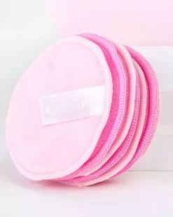 Brushworks Reusable Microfibre Cleansing Pads 7 pcs