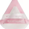 Brushworks Triangular Powder Puff Duo