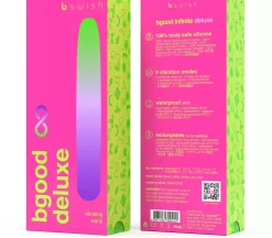 B Swish Bgood Infinite Deluxe Vibrator Sea Foam