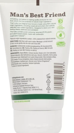 Bulldog Original Face Scrub 125 ml