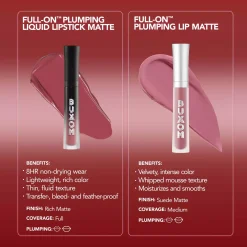 BUXOM Full On Plumping Lipstick Matte Barely There