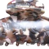ByBarb Hair claw Diana Grey