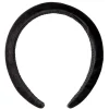 By Lyko Big Velvet Padded Diadem Black