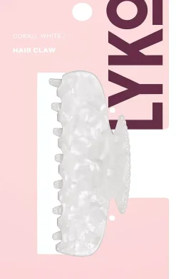 By Lyko Corall Hair Claw White