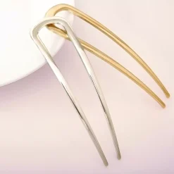 By Lyko French Duo Metallic Hair Pins
