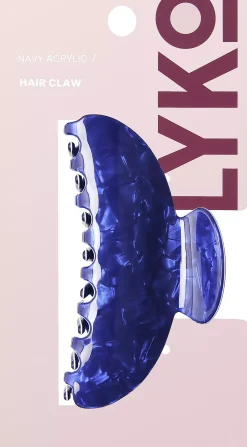 By Lyko Hair Claw Acrylic Bronzed Flower