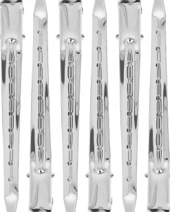 By Lyko Metallic Silver Sectioning Hair Clips