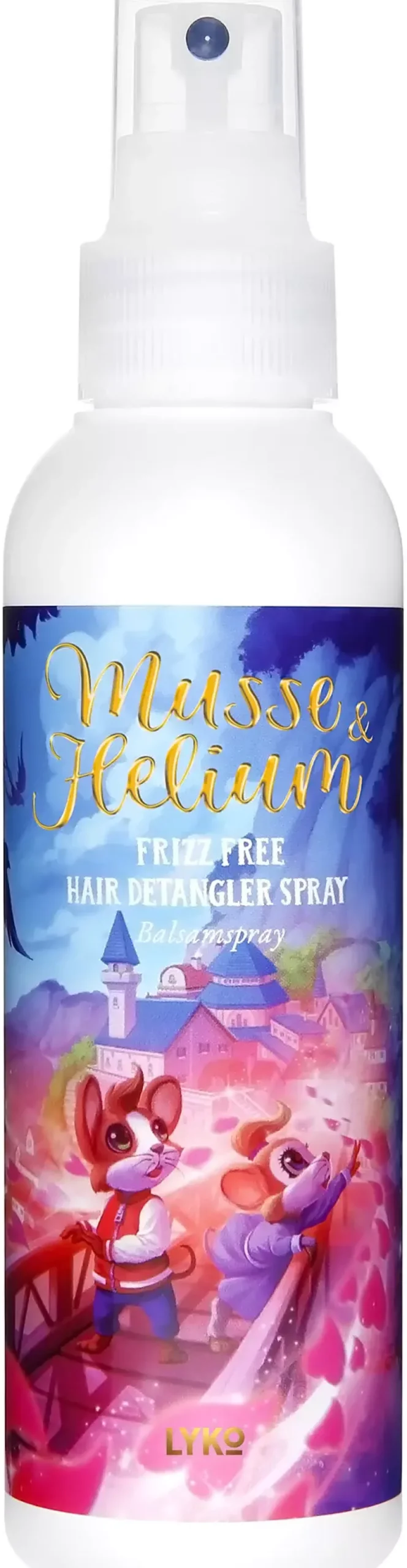 By LykoMusse & Helium Frizz Free Hair Detangler Spray 150 ml
