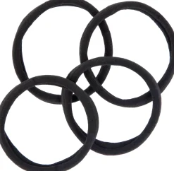 By Lyko 4-pack Soft Hair Ties White