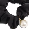 By Lyko Satin Scrunchie with Pearl