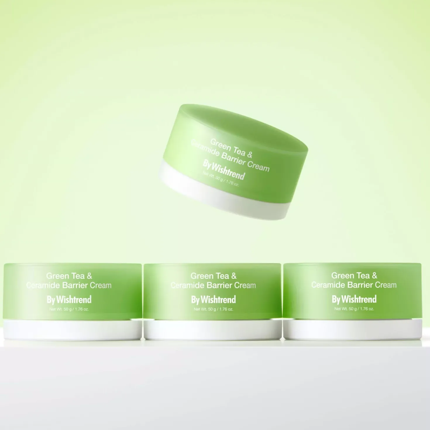 By Wishtrend Green Tea & Ceramide Barrier Cream 50 g