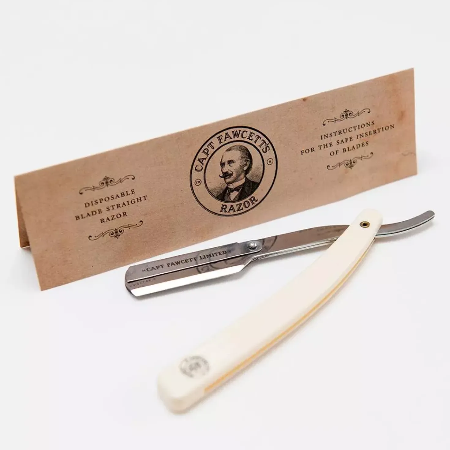 Captain Fawcett Disposable Blade Straight Razor