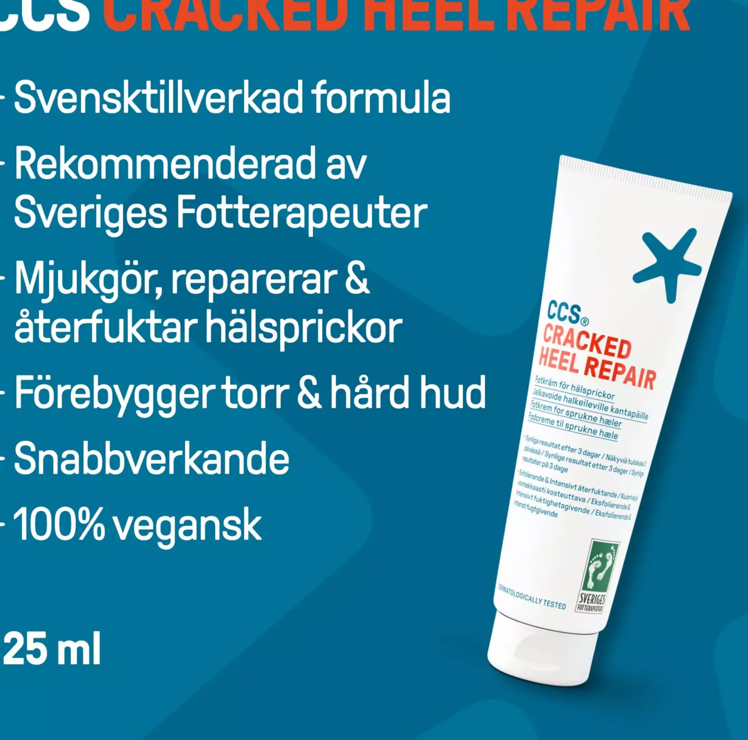 CCS Cracked Heel Cream 125 ml